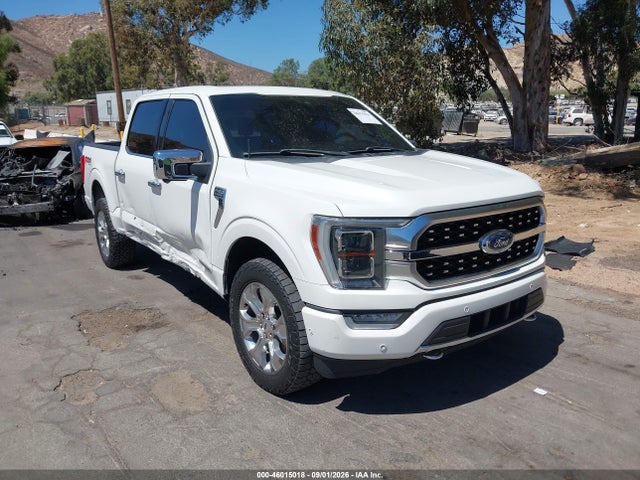 Продаж на аукціоні авто 2021 Ford F-150 Platinum, vin: 1FTFW1ED3MFB43229, номер лоту: 46015018