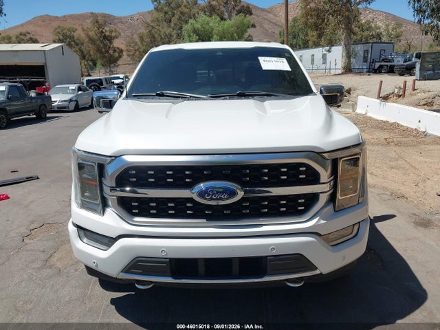 2021 Ford F-150 Platinum მანქანა იყიდება აუქციონზე, vin: 1FTFW1ED3MFB43229, აუქციონის ნომერი: 46015018