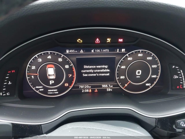 2018 Audi Q7 3.0t Premium მანქანა იყიდება აუქციონზე, vin: WA1VAAF73JD023578, აუქციონის ნომერი: 46015038