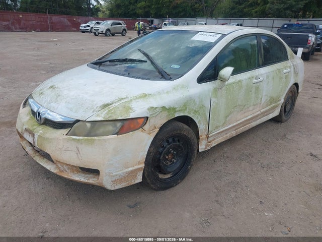 46015085 :رقم المزاد ، 2HGFA1F54AH516067 vin ، 2010 Honda Civic Lx مزاد بيع