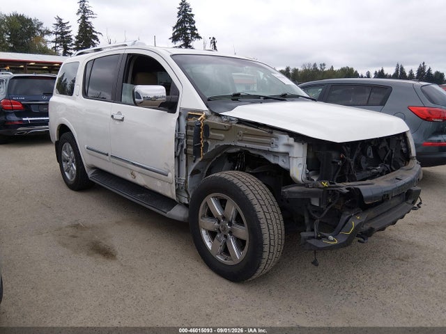 Продажа на аукционе авто 2012 Nissan Armada Platinum, vin: 5N1AA0NE8CN601309, номер лота: 46015093
