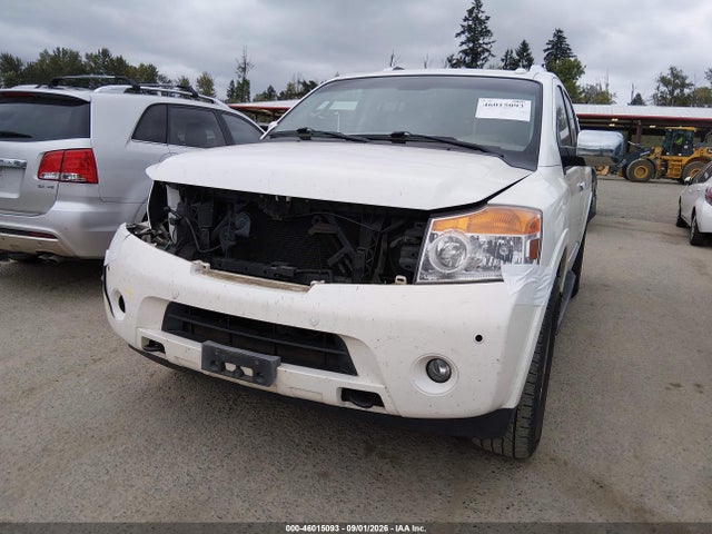 2012 Nissan Armada Platinum მანქანა იყიდება აუქციონზე, vin: 5N1AA0NE8CN601309, აუქციონის ნომერი: 46015093