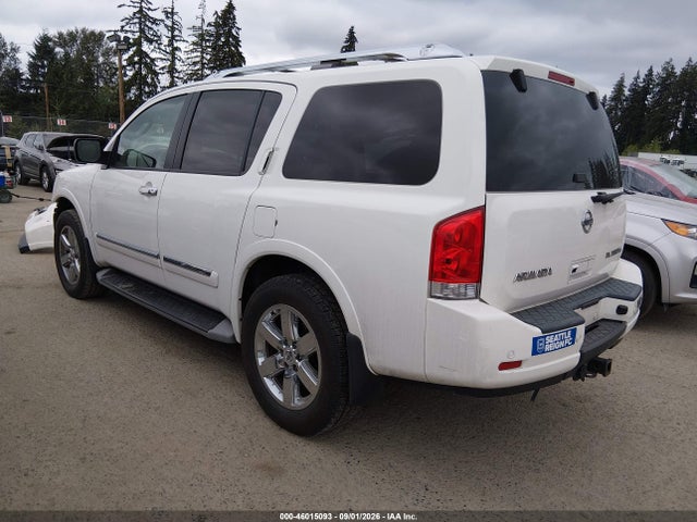 2012 Nissan Armada Platinum მანქანა იყიდება აუქციონზე, vin: 5N1AA0NE8CN601309, აუქციონის ნომერი: 46015093