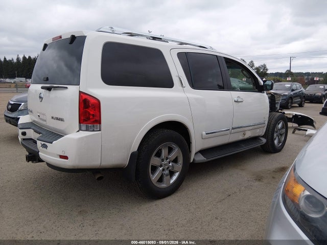 2012 Nissan Armada Platinum მანქანა იყიდება აუქციონზე, vin: 5N1AA0NE8CN601309, აუქციონის ნომერი: 46015093