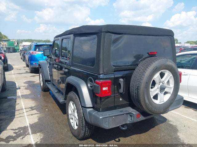 Aukcja sprzedaży 2018 Jeep Wrangler Unlimited Sport S 4x4, vin: 1C4HJXDN4JW324906, numer aukcji: 46015133