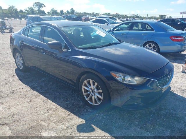 2016 Mazda Mazda6 I Sport მანქანა იყიდება აუქციონზე, vin: JM1GJ1U55G1412216, აუქციონის ნომერი: 46015151