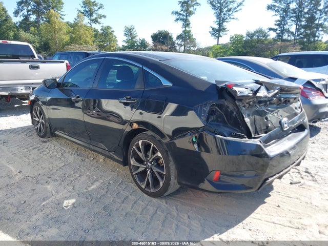 46015163 :رقم المزاد ، 19XFC2F86KE044783 vin ، 2019 Honda Civic Sport مزاد بيع