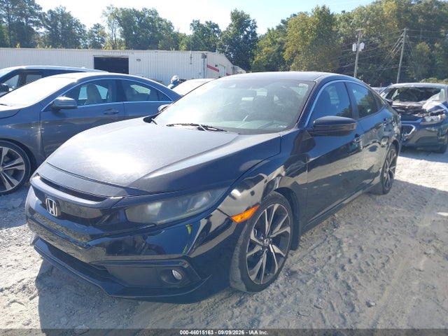 46015163 :رقم المزاد ، 19XFC2F86KE044783 vin ، 2019 Honda Civic Sport مزاد بيع
