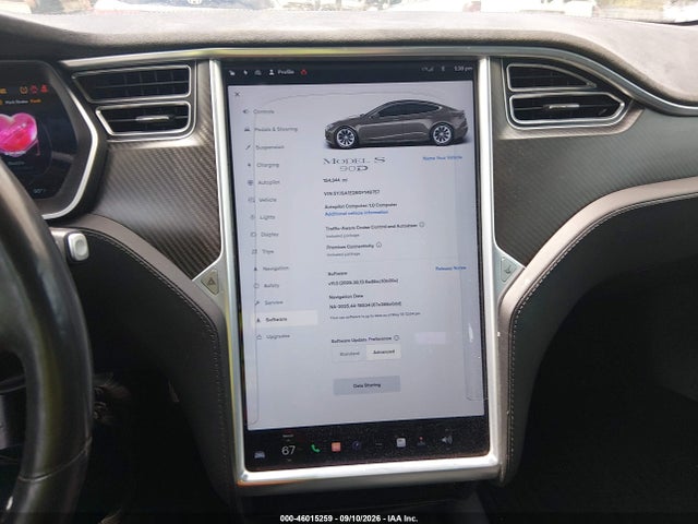 Продаж на аукціоні авто 2016 Tesla Model S 60d/70d/75d/85d/90d, vin: 5YJSA1E28GF149757, номер лоту: 46015259