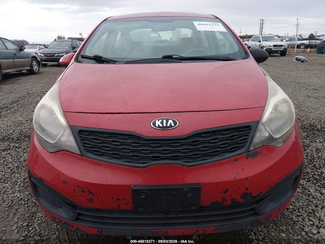KIA RIO LX 2014 KNADM4A30E6399547 Image 6