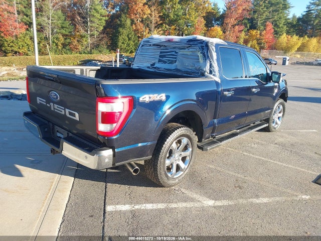 2022 Ford F-150 Lariat მანქანა იყიდება აუქციონზე, vin: 1FTFW1ED0NFA38925, აუქციონის ნომერი: 46015273