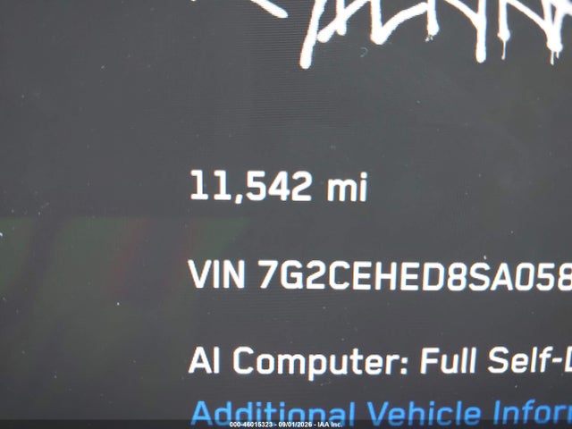 Продажа на аукционе авто 2025 Tesla Cybertruck All-wheel Drive, vin: 7G2CEHED8SA058834, номер лота: 46015323