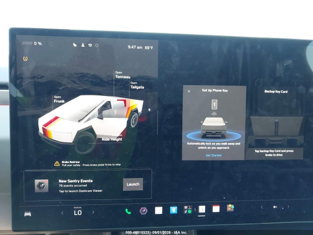 Продажа на аукционе авто 2025 Tesla Cybertruck All-wheel Drive, vin: 7G2CEHED8SA058834, номер лота: 46015323