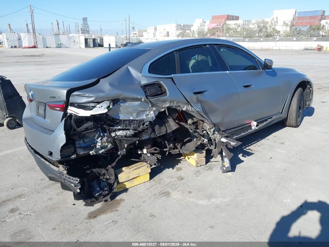 Aukcja sprzedaży 2024 Bmw I4 Gran Coupe Edrive40, vin: WBY73AW05RFR61219, numer aukcji: 46015327