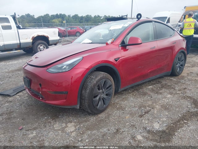 Продажа на аукционе авто 2025 Tesla Model Y Long Range Dual Motor Rear-wheel Drive, vin: 7SAYGDED7SA372957, номер лота: 46015345