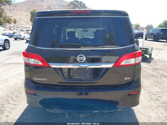 Продаж на аукціоні авто 2015 Nissan Quest Sv, vin: JN8AE2KP0F9131675, номер лоту: 46015383