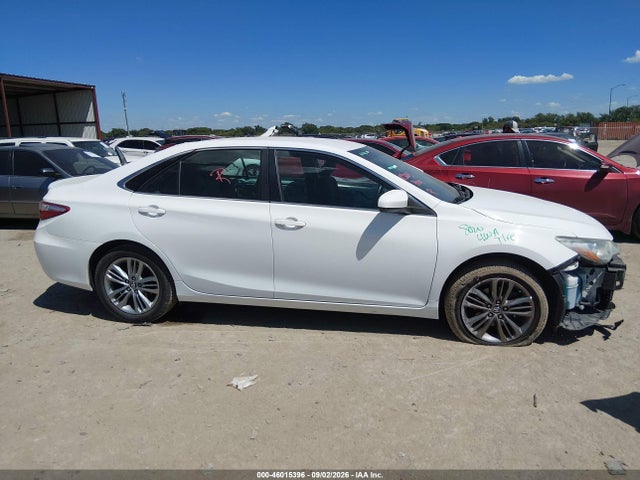 2017 Toyota Camry Se მანქანა იყიდება აუქციონზე, vin: 4T1BF1FK5HU383617, აუქციონის ნომერი: 46015396