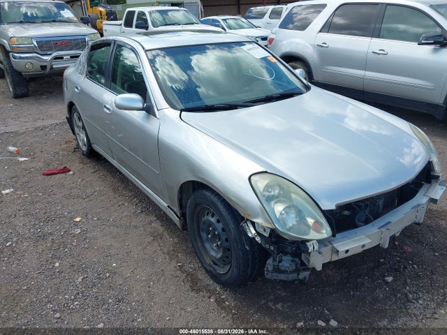 2004 Infiniti G35 მანქანა იყიდება აუქციონზე, vin: JNKCV51E24M619881, აუქციონის ნომერი: 46015538