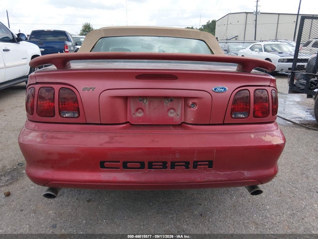 Продажа на аукционе авто 1996 Ford Mustang Cobra, vin: 1FALP46V2TF199112, номер лота: 46015577