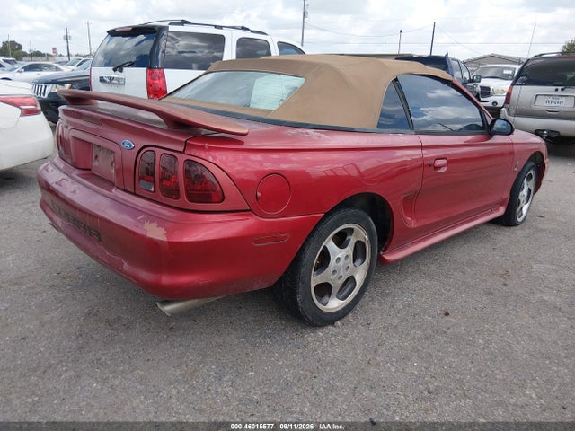 Продажа на аукционе авто 1996 Ford Mustang Cobra, vin: 1FALP46V2TF199112, номер лота: 46015577