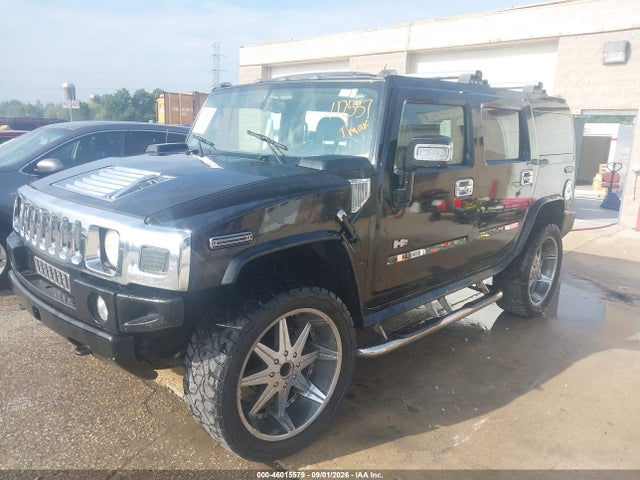 2004 Hummer H2 მანქანა იყიდება აუქციონზე, vin: 5GRGN23U74H117557, აუქციონის ნომერი: 46015579