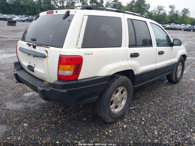 2000 Jeep Grand Cherokee Laredo მანქანა იყიდება აუქციონზე, vin: 1J4GW48S0YC106737, აუქციონის ნომერი: 46015608