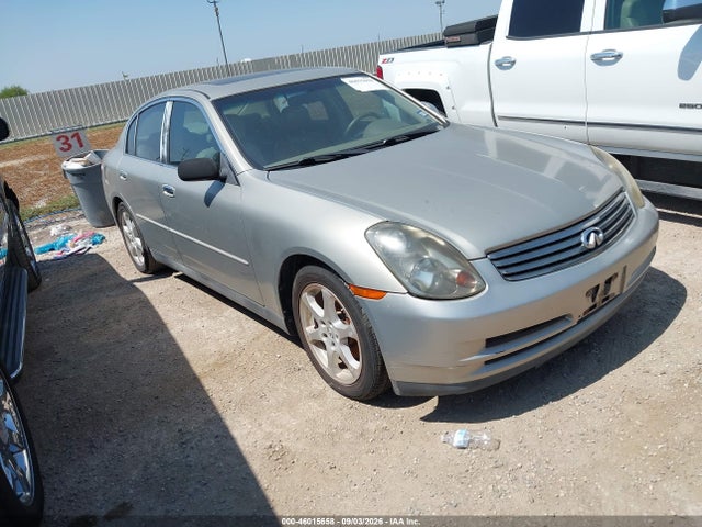 2004 Infiniti G35 მანქანა იყიდება აუქციონზე, vin: JNKCV51E64M110974, აუქციონის ნომერი: 46015658