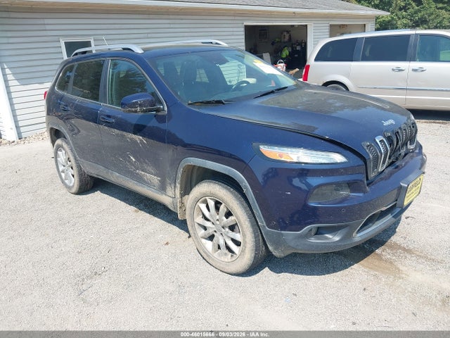 2014 Jeep Cherokee Limited მანქანა იყიდება აუქციონზე, vin: 1C4PJMDB8EW291074, აუქციონის ნომერი: 46015666