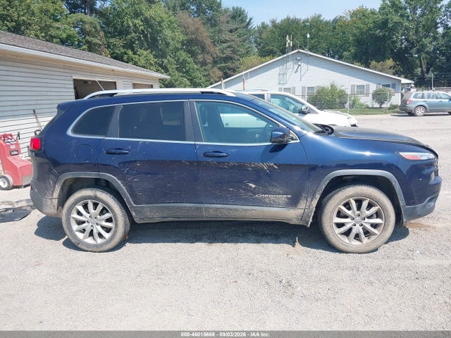 2014 Jeep Cherokee Limited მანქანა იყიდება აუქციონზე, vin: 1C4PJMDB8EW291074, აუქციონის ნომერი: 46015666