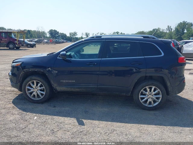2014 Jeep Cherokee Limited მანქანა იყიდება აუქციონზე, vin: 1C4PJMDB8EW291074, აუქციონის ნომერი: 46015666