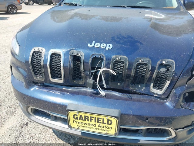 2014 Jeep Cherokee Limited მანქანა იყიდება აუქციონზე, vin: 1C4PJMDB8EW291074, აუქციონის ნომერი: 46015666