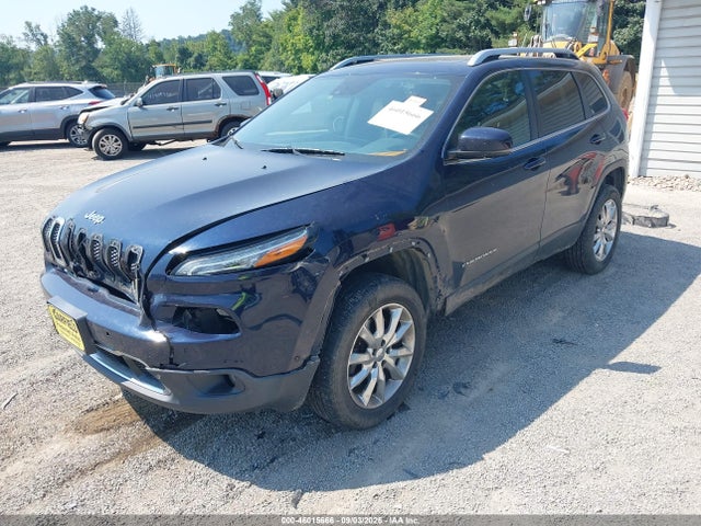 2014 Jeep Cherokee Limited მანქანა იყიდება აუქციონზე, vin: 1C4PJMDB8EW291074, აუქციონის ნომერი: 46015666