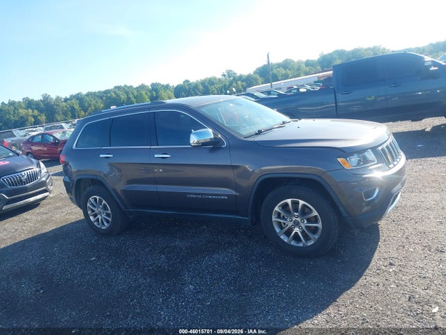 2014 Jeep Grand Cherokee Limited მანქანა იყიდება აუქციონზე, vin: 1C4RJFBG9EC188833, აუქციონის ნომერი: 46015701