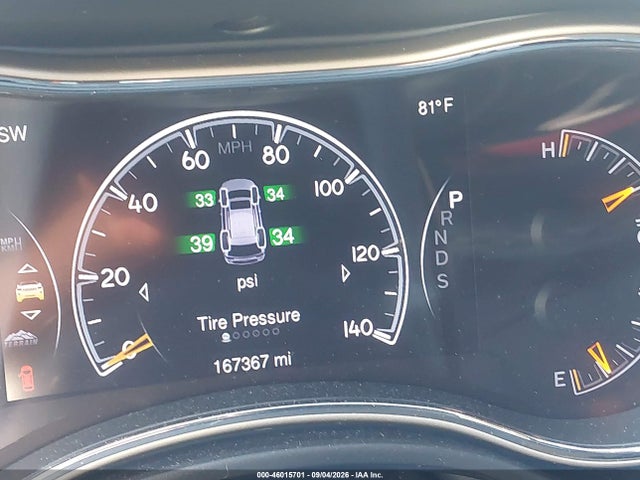 2014 Jeep Grand Cherokee Limited მანქანა იყიდება აუქციონზე, vin: 1C4RJFBG9EC188833, აუქციონის ნომერი: 46015701