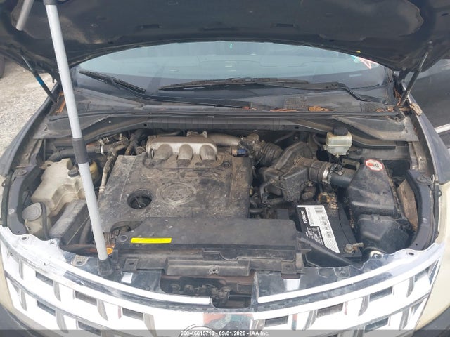 2005 Nissan Murano S მანქანა იყიდება აუქციონზე, vin: JN8AZ08T05W324325, აუქციონის ნომერი: 46015719
