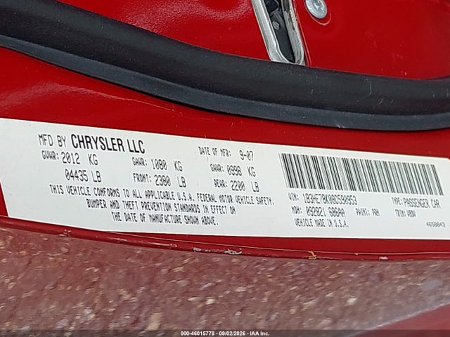 Aukcja sprzedaży 2008 Dodge Caliber R/t, vin: 1B3HE78K08Z590953, numer aukcji: 46015778