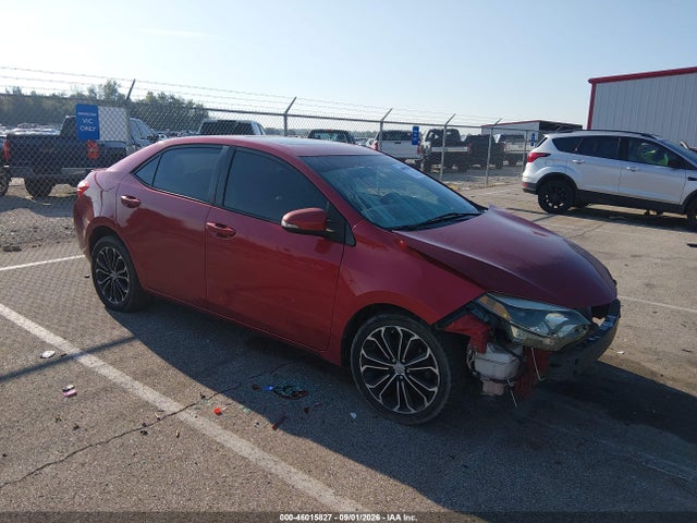 2014 Toyota Corolla S Premium მანქანა იყიდება აუქციონზე, vin: 2T1BURHE5EC225559, აუქციონის ნომერი: 46015827
