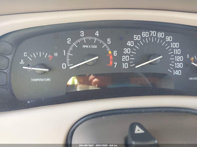 46015847 :رقم المزاد ، 1G4CW54K114255511 vin ، 2001 Buick Park Avenue مزاد بيع