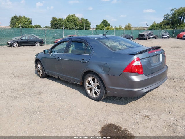 46016031 :رقم المزاد ، 3FAHP0HA5CR281119 vin ، 2012 Ford Fusion Se مزاد بيع