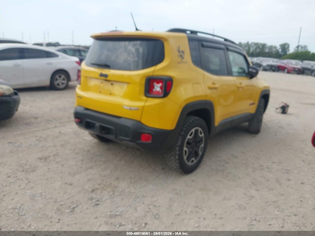 46016061 :رقم المزاد ، ZACCJBCT0GPD00041 vin ، 2016 Jeep Renegade Trailhawk مزاد بيع