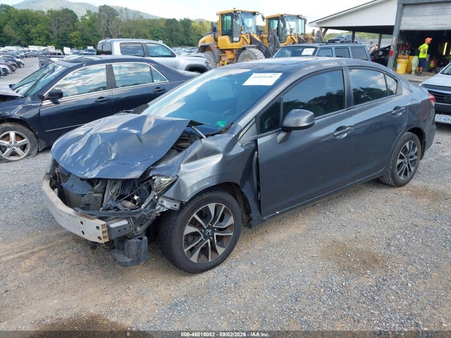 2013 Honda Civic Ex მანქანა იყიდება აუქციონზე, vin: 19XFB2F81DE045653, აუქციონის ნომერი: 46016082