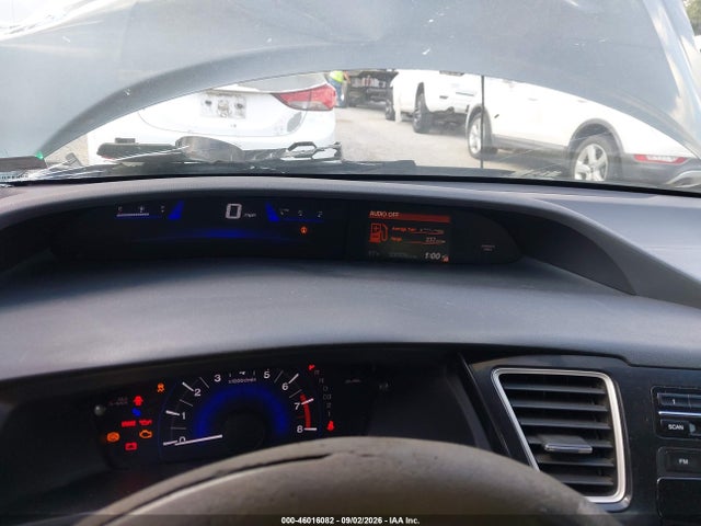 2013 Honda Civic Ex მანქანა იყიდება აუქციონზე, vin: 19XFB2F81DE045653, აუქციონის ნომერი: 46016082