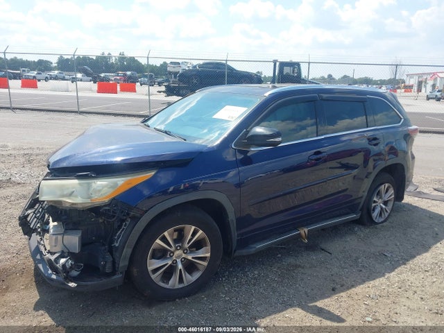 Продаж на аукціоні авто 2014 Toyota Highlander Xle V6, vin: 5TDKKRFH5ES009592, номер лоту: 46016187