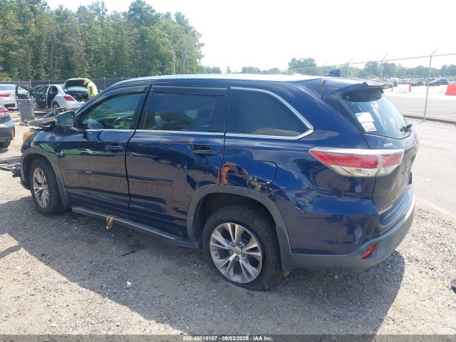 Продаж на аукціоні авто 2014 Toyota Highlander Xle V6, vin: 5TDKKRFH5ES009592, номер лоту: 46016187