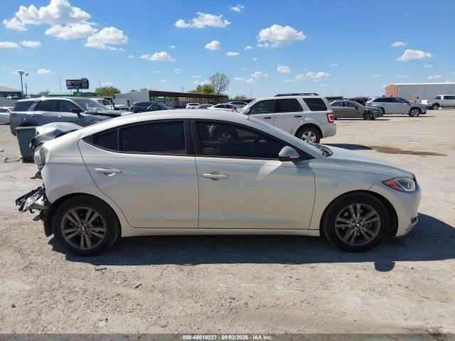 2018 Hyundai Elantra Sel მანქანა იყიდება აუქციონზე, vin: 5NPD84LF7JH390486, აუქციონის ნომერი: 46016227