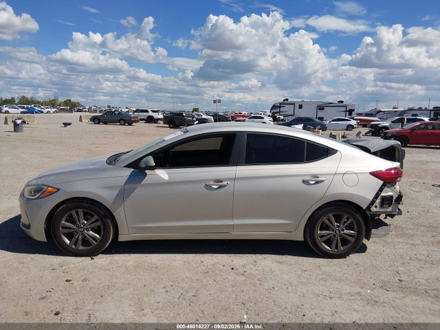 2018 Hyundai Elantra Sel მანქანა იყიდება აუქციონზე, vin: 5NPD84LF7JH390486, აუქციონის ნომერი: 46016227
