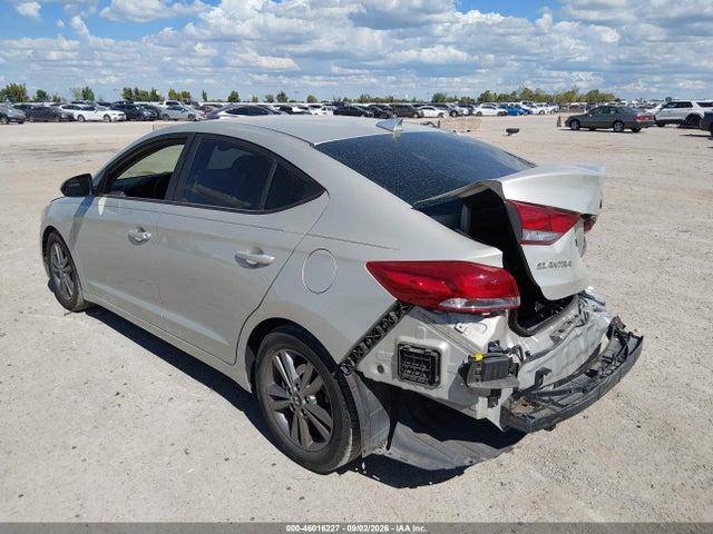2018 Hyundai Elantra Sel მანქანა იყიდება აუქციონზე, vin: 5NPD84LF7JH390486, აუქციონის ნომერი: 46016227