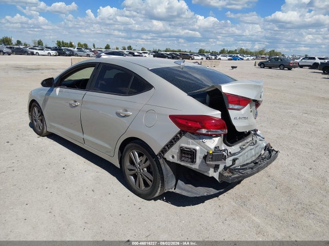 2018 Hyundai Elantra Sel მანქანა იყიდება აუქციონზე, vin: 5NPD84LF7JH390486, აუქციონის ნომერი: 46016227