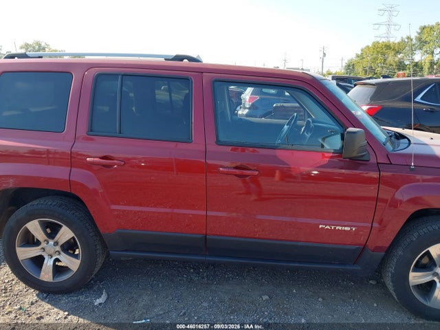 Продажа на аукционе авто 2016 Jeep Patriot High Altitude Edition, vin: 1C4NJRFB1GD658476, номер лота: 46016257