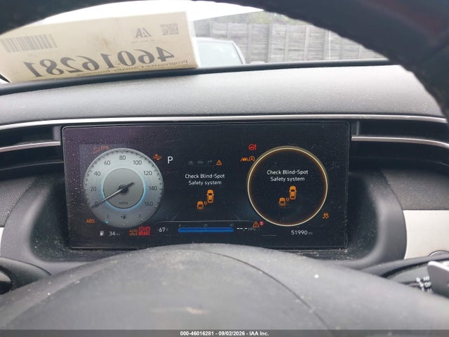 Auction sale of the 2022 Hyundai Tucson Limited, vin: 5NMJECAE5NH113256, lot number: 46016281